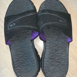 Black Slip on Shoes, “Slides”